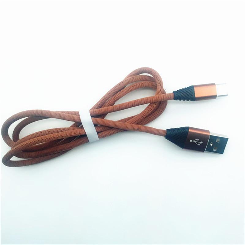 KPS-1004CB TYYPPI C Mukautettu puuvillakudonta 1m USB 2.2 nopean latauksen tyyppi c USB-kaapeli